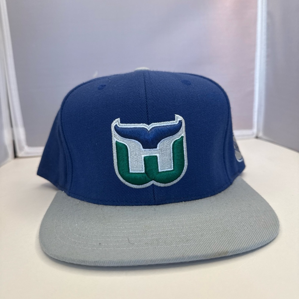 Mitchell & Ness Blue and Gray Cap